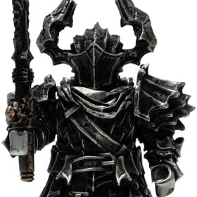 Black Knight Figurine Set and Weapon-Pack Statue Collection for Home Living Room Office