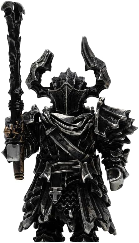Black Knight Figurine Set and Weapon-Pack Statue Collection for Home Living Room Office