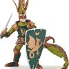 Weapon Master Figurine with Dragon Crest, Medieval Collection
