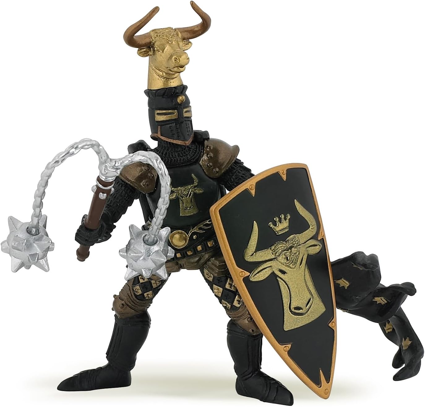 Weapon Master Bull Toy, Black/Gold