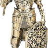 7.1''H Warrior Figurine, Guard Soldier Statue