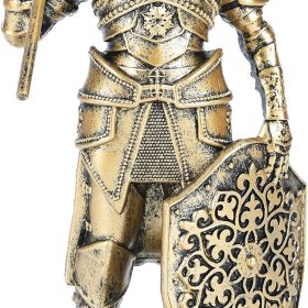 7.1''H Warrior Figurine, Guard Soldier Statue